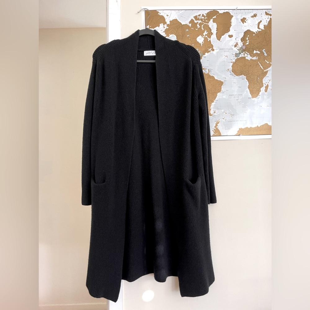 PETAL & PUP Long Knit Cardigan